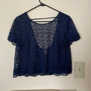 Victoria’s Secret All Lace Crop Top